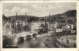 72471003 Aue Erzgebirge Ortsansicht Mit Mulde Bruecke Aue - Aue