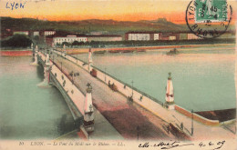 FRANCE - Lyon - Vue Générale - Le Pont Du Midi Sur Le Rhone - L L - Carte Postale Ancienne - Andere & Zonder Classificatie