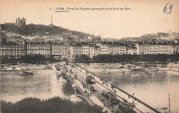 FRANCE - Lyon - Vue Générale Du Pont La Fayette (perspective) Et Quai De Retz - Carte Postale Ancienne - Autres & Non Classés