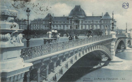 FRANCE - Lyon - Vue Panoramyque Du Pont De L'uninvirsité - L L - Carte Postale - Sonstige & Ohne Zuordnung