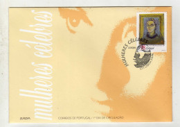 Enveloppe 1er Jour PORTUGAL Oblitération CTT LISBOA 03/05/1996 - FDC