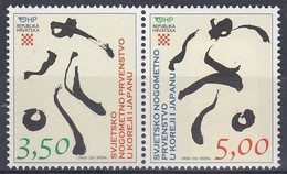 CROATIA 612-613,unused,football - 2002 – Corea Del Sur / Japón