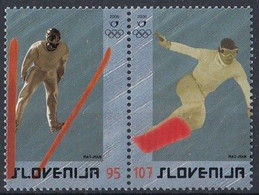 SLOVENIA 574-575,unused - Invierno 2006: Turín