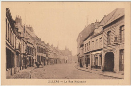 LILLERS - La Rue Nationale - Lillers