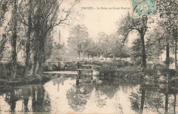 FRANCE - Troyes - Vue Générale De La Seine Au Cours Danton - Carte Postale Ancienne - Troyes