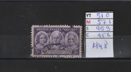 PRIX FIXE Obl 510 YT 571 MIC 959 SCO 956 GIB Droits Des Femmes 1948 Etats Unis 58A/05 - Used Stamps