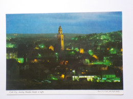 CORK CITY  Showing Shandon Steeple At Night - Cork