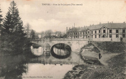FRANCE - Troyes - Vue Générale Du Pont De St Jacques (Vue Amont) - Maison Des Magasins Réunis - Carte Postale Ancienne - Troyes