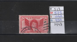 PRIX FIXE Obl 513 YT 575 MIC 962 SCO 959 GIB Francis Scott Key 1948 Etats Unis 58A/05 - Used Stamps