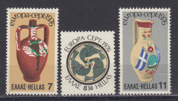 Grece 1976 - EUROPA CEPT: Oeuvres Artisanales, MNH** - Ungebraucht