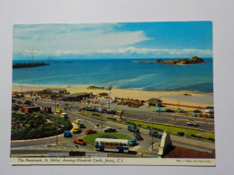 JERSEY    The Promenade , St Helier Showing Elizabeth Castle - St. Helier