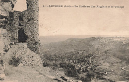 FRANCE -  Autoire - Vue Sur Le Château Des Anglais Et Le Village - Carte Postale Ancienne - Other & Unclassified
