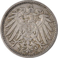 Monnaie, Empire Allemand, 5 Pfennig, 1908 - 5 Pfennig