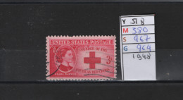 PRIX FIXE Obl 518 YT MIC SCO GIB Clara Barton 1948 Etats Unis 58A/05 - Used Stamps