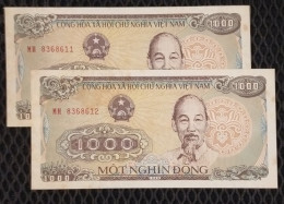 Vietnam Viet Nam 1000 1,000 Dong UNC Banknote Note 1988 - Pick # 106a(1) - Viêt-Nam
