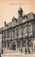 FRANCE - Troyes (Aube)  - Vue Panoramique De L'hôtel De Ville - D D - Animé - Carte Postale Ancienne - Troyes