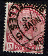 38  Obl  BXL  Imprimés - 1883 Leopoldo II