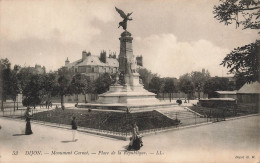 FRANCE - Dijon - Monument Carnot - Vue Générale De La Place De La République - L L - Carte Postale Ancienne - Dijon