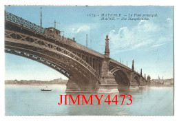 MAYENCE En 1927 - Le Pont Principal - MAINZ - Die Hauptbrücke ( Rhénanie Palatinat ) N° 1634 - Mainz