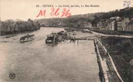 FRANCE - Sévres - Vue Générale De La Seine Au Loin Le Bas Meudon - Carte Postale Ancienne - Sevres