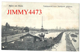 MAINZ Am RHEIN En 1919 - Totalansicht Vom Stadtpark Gesehen ( Rhénanie Palatinat ) 1905 Ludwig Feist Mainz - Mainz