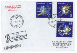 NCP 40 - 2382-a Romania ZODIAC - Registered - 2011 - Astrologie