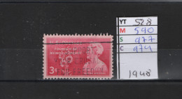 PRIX FIXE Obl  528 YT 590 MIC 977 SCO 974 GIB Moina Michael 1948 Etats Unis 58A/05 - Used Stamps