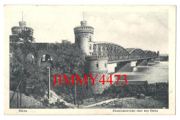 MAINZ - Eisenbahnbrücke über Den Rhein ( Rhénanie Palatinat ) 1907 Ludwig Feist Mainz - Mainz