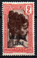 Madagascar  - 1942  -  Tb Antérieur Surch  " France Libre "  - N° 242   - Neufs ** - MNH - Nuevos