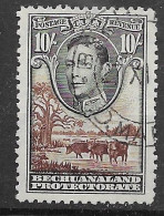 Bechuanaland VFU 30 Euros 1938 (old Michel Cat) - 1885-1964 Bechuanaland Protettorato