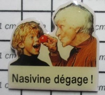 1317 Pin's Pins / Beau Et Rare / MEDICAL / NASIVINE DEGAGE ! Le Nez - Basketbal