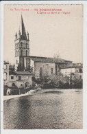 ROQUECOURBE - TARN - L'EGLISE AU BORD DE L 'AGOUT - Roquecourbe