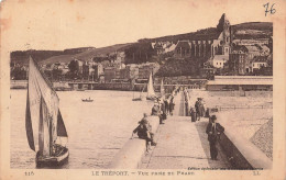 FRANCE - Le Tréport - Vue Générale Prise Du Phare - Animé - Carte Postale Ancienne - Le Treport