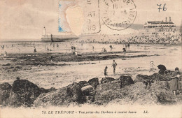 FRANCE - Le Tréport Et Mers - Vue Générale Prise Des Rochers à Marée Basse - L L - Animé - Carte Postale Ancienne - Le Treport