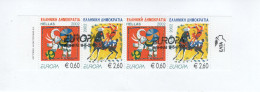 Greece 2002 Europa Cept Booklet Used - Cuadernillos