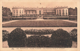 FRANCE - Deauville - Plage Fleurie - Les Parterres Fleuris Et Le Casino - Carte Postale Ancienne - Deauville