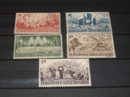 LIECHTENSTEIN   SERIE  202-206   GEBRUIKT (USED) - Gebraucht