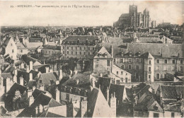 FRANCE - Bourges -  Vue Panoramique Prise De L'église Notre Dame - Carte Postale Ancienne - Bourges