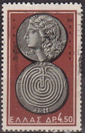 Monnaie, Apollon Et Labyrinthe - GRECE - Pièce Crétoise - N° 791 - 1963 - Gebruikt