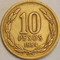 Chile - 10 Pesos 1984, KM# 218.1 (#3439) - Cile