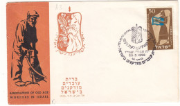 Israël - Lettre De 1958 - Oblit Tel Aviv - Musique - - Cartas & Documentos