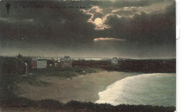 FRANCE - Rotheneuf - Vue Sur La Plage Au Clair De Lune - Colorisé - Carte Postale Ancienne - Rotheneuf