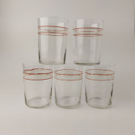 Vintage Soviet Russian Set Of 6 Tea Cup Glasses Podstakannik Holders USSR #5486 - Tasses
