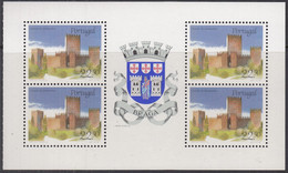 PORTUGAL  1688, Heftchenblatt, Postfrisch **, Burgen Und Schlösser: 3 Braga, 1986 - Markenheftchen