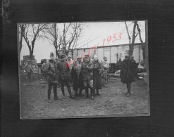 MILITARIA PHOTO 11X8 ORIGINALE MILITAIRE PHOTO RETRAITE SOLDATS & OFFICIERS EN SERBIE : - Scoutisme