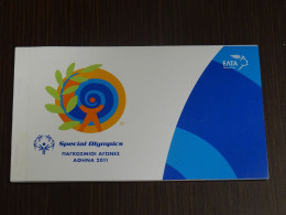 Greece 2011 Special Olympcs Booklet Special Cancel Used - Markenheftchen