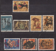 Mythologie - Héracles - GRECE - 12 Travaux D'Hercule - N° 1008-1009-1010-1012-1013-1014-1015-1016 - 1970 - Used Stamps
