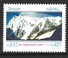 NEPAL. N°490 De 1991. Mont Kumbhakarna. - Montagnes