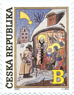 1096 Czech Republic Christmas 2020 - Unused Stamps