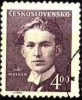 TCHECOSLOVAQUIE - Ecrivain National : Jiri Wolker - Used Stamps